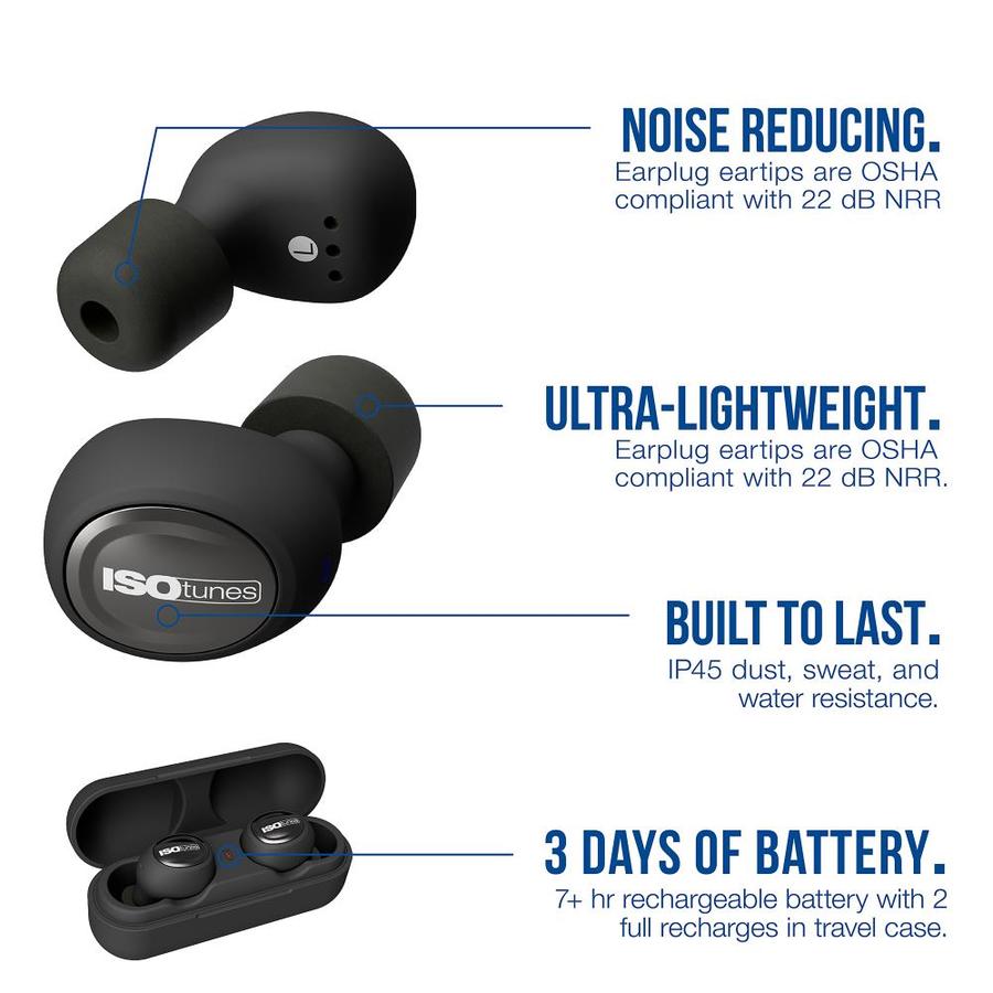 isotunes free true wireless earplug