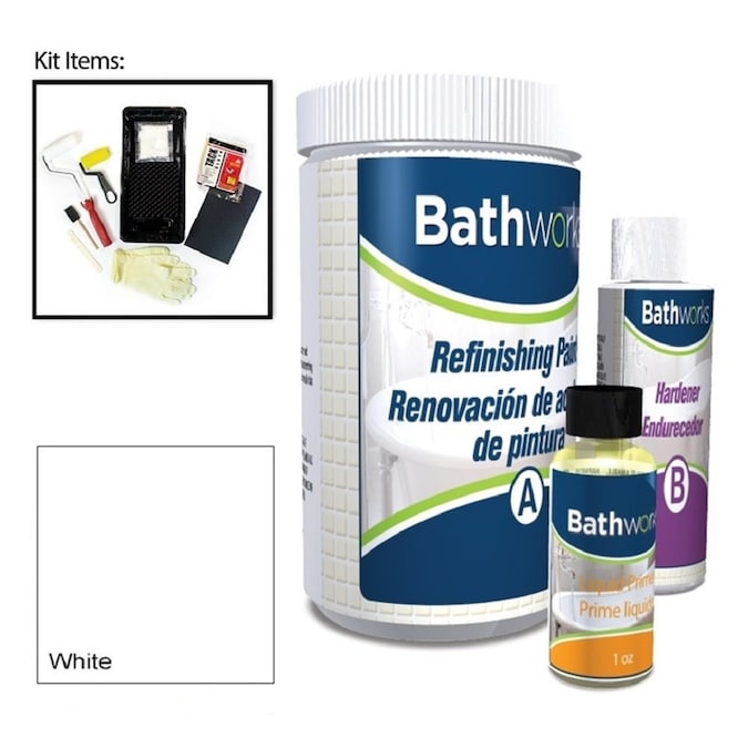 Bathworks Gloss White High Gloss Tub And Tile Resurfacing Kit Actual Net Contents 20 Fl Oz In The Resurfacing Kits Department At Lowes Com,Silver Half Dollar Value