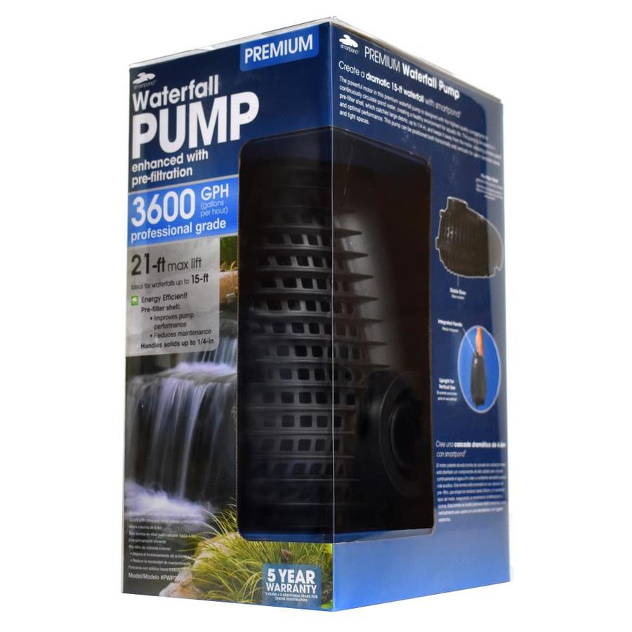 smartpond 3600GPH Submersible Waterfall Pump in the Pond Pumps