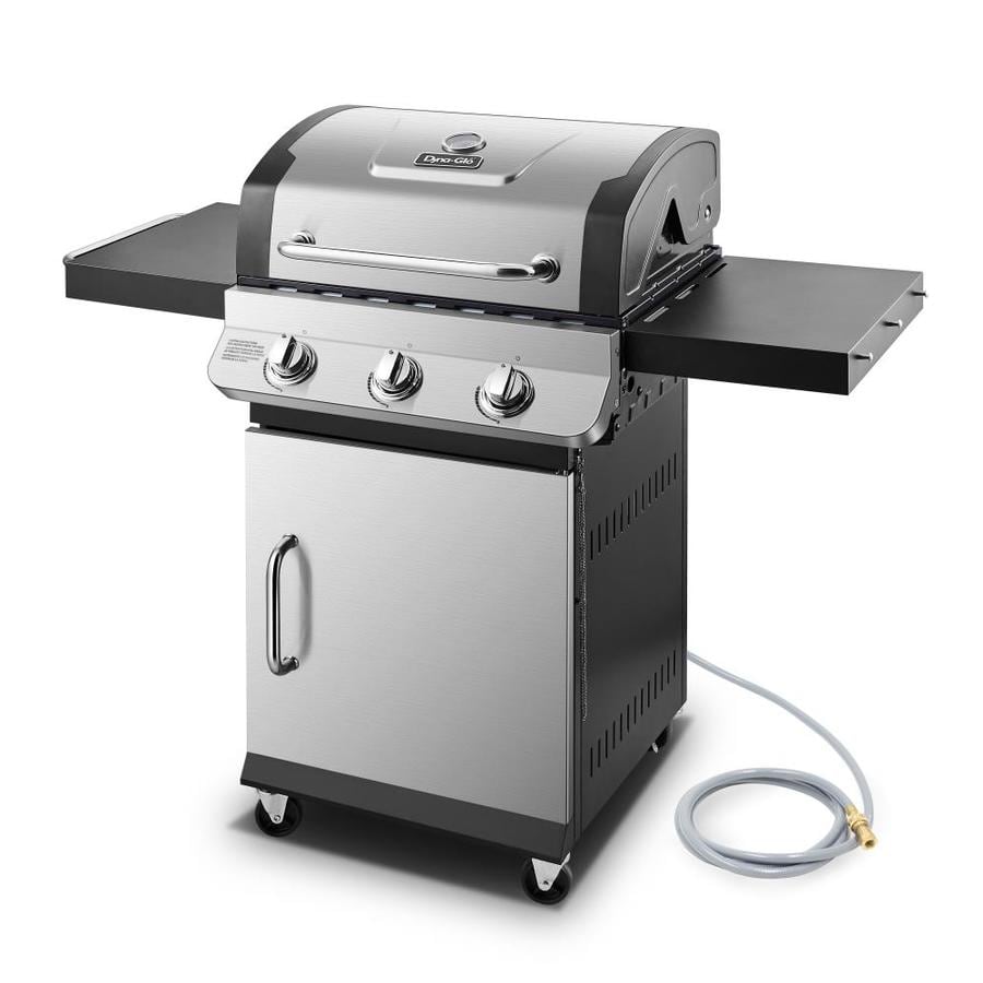 Dyna-Glo Stainless Steel 3-Burner Natural Gas Grill in the Gas Grills