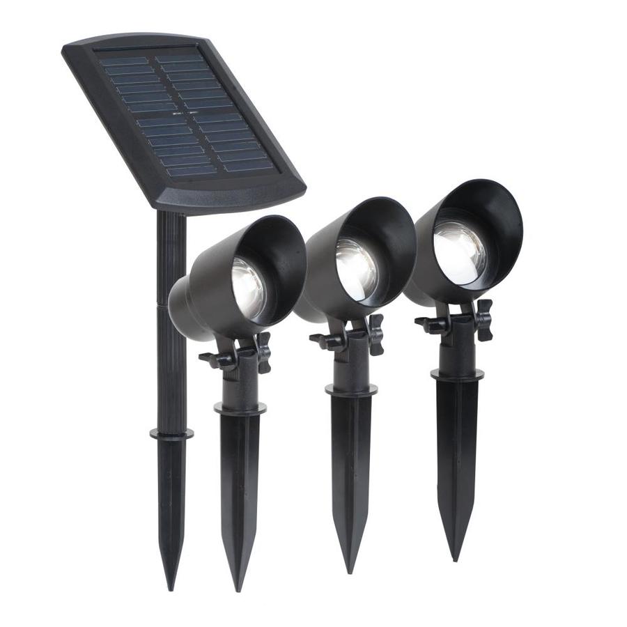 black outdoor flood lights