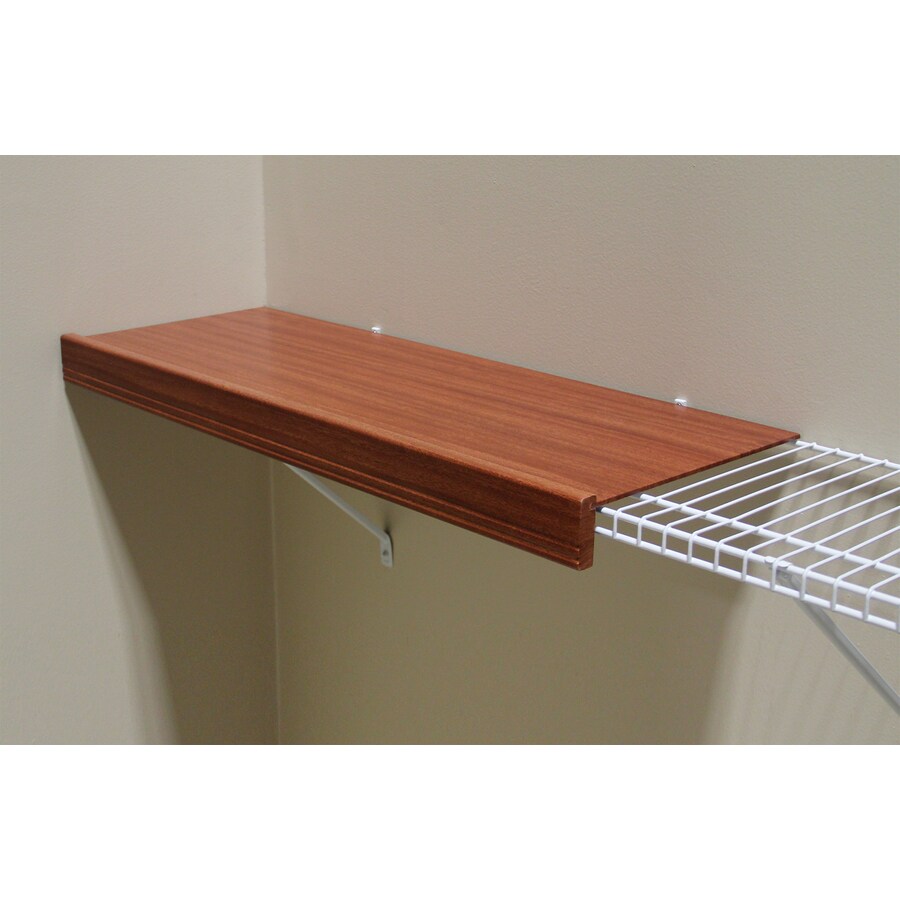 John Louis Home Renew Shelving 3-ft to 3-ft Cinnamon Adjustable Mount Wire Shelving Kits at ...