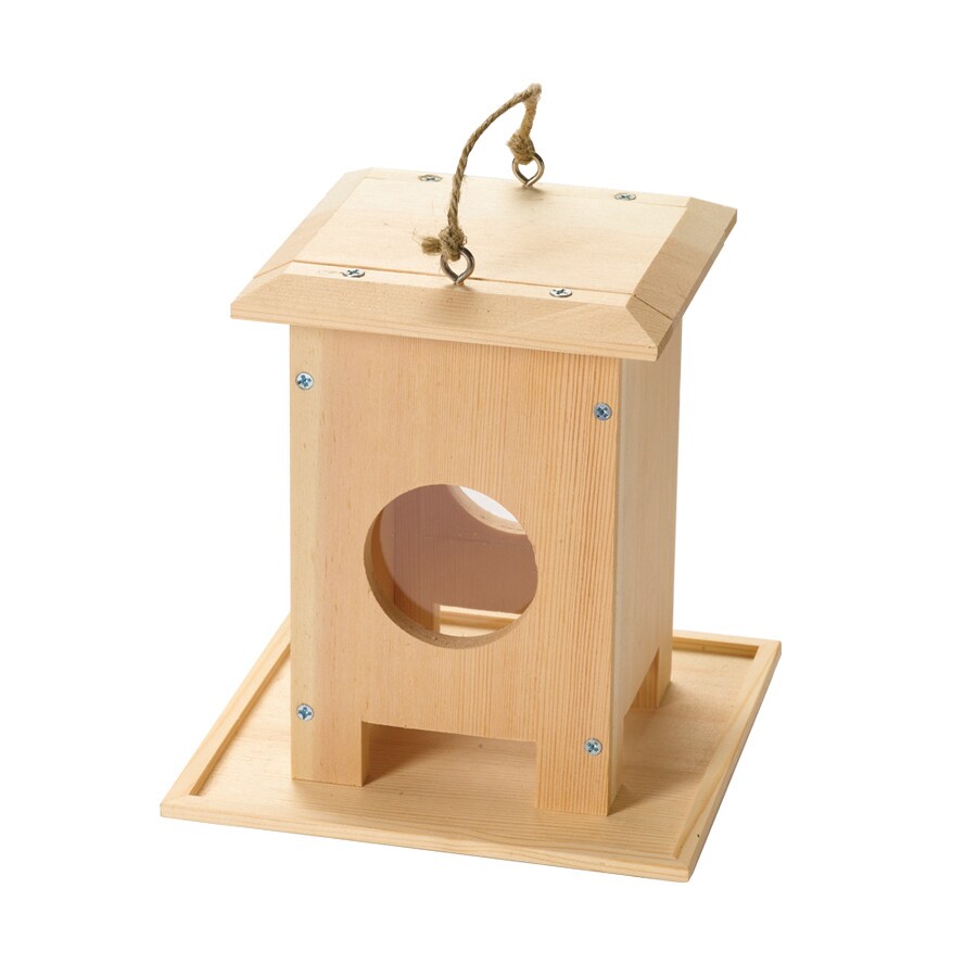 Lowes Build and Grow Bird Feeder Wood Kit With Patch! 