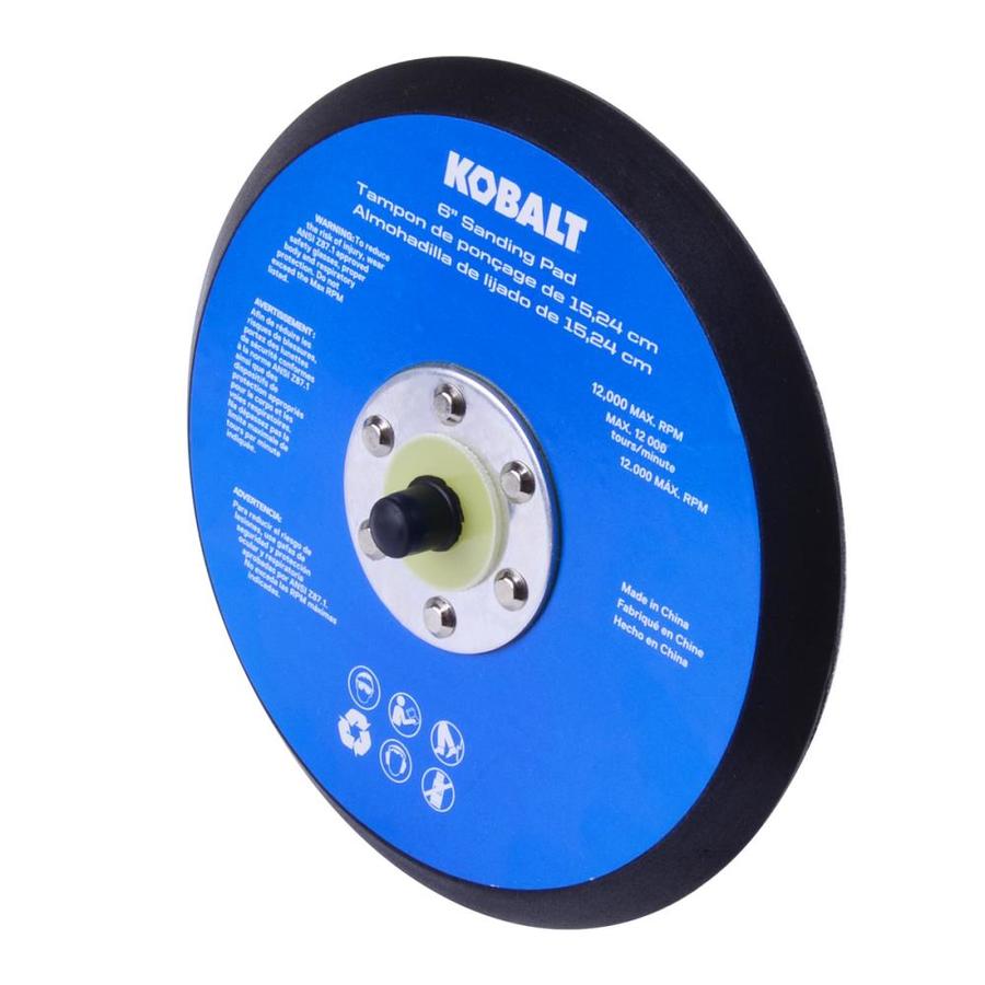 Kobalt 6in Sanding Pad in the Air Tool Accessories department at