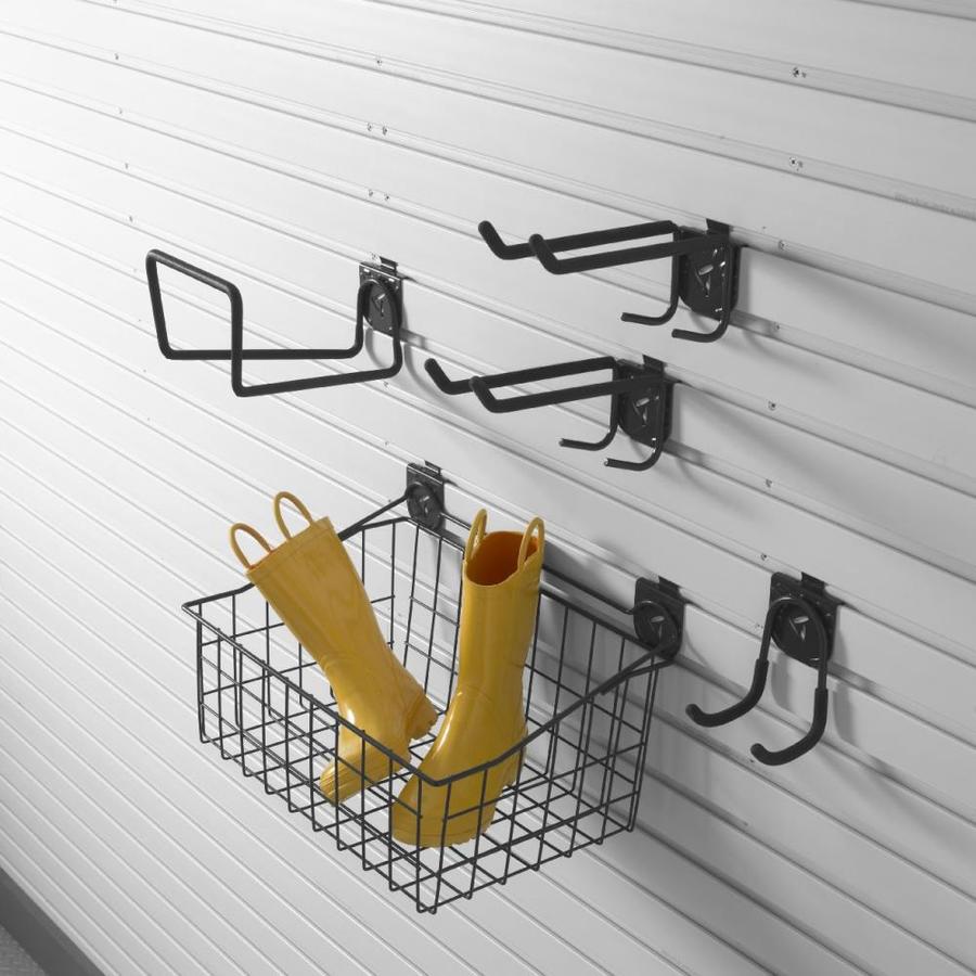 Gladiator Utility Hook 4.5-in Black Steel Utility Hanger in the Garage