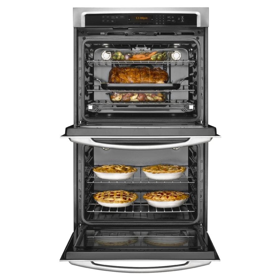 Maytag 27-in Self-Cleaning Convection Double Electric Wall Oven ...