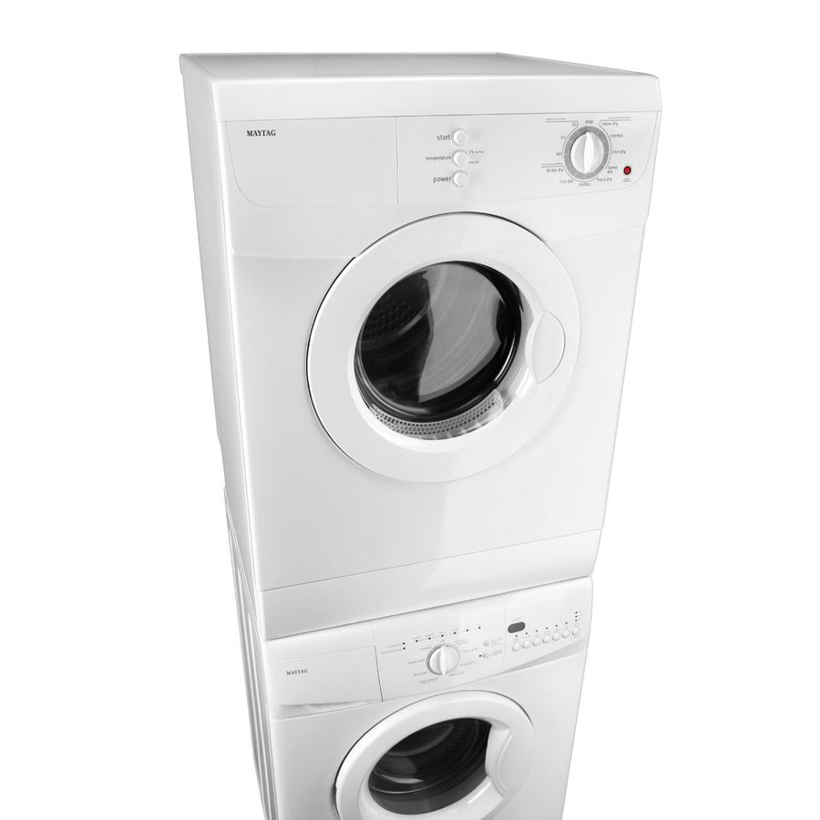 Maytag Stackable Electric Dryer (White) at