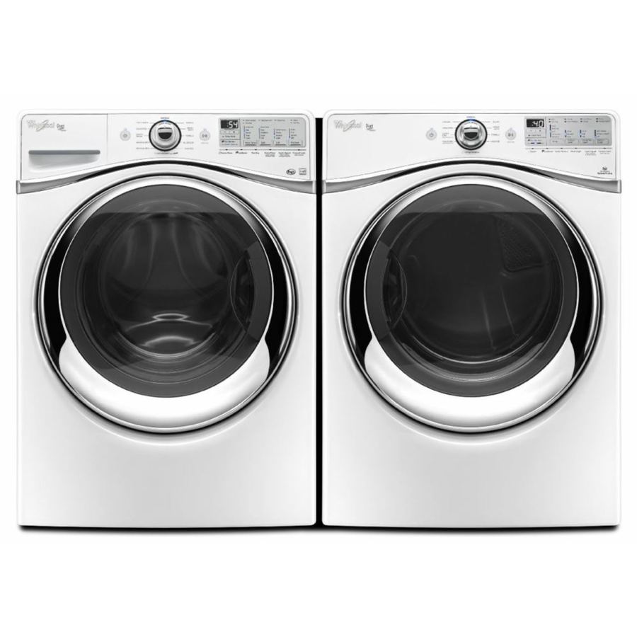 Whirlpool Duet 4-cu Ft High Efficiency Stackable Steam Cycle Front-Load ...