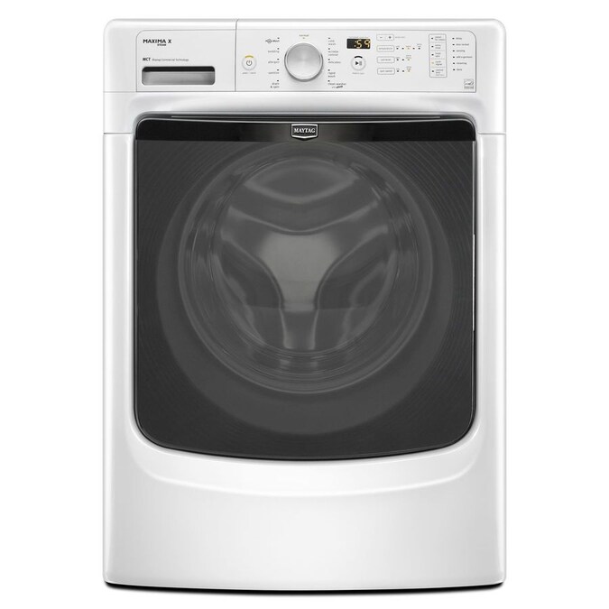 Maytag Maxima 4.1-cu ft High-Efficiency Front-Load Washer (White) ENERGY STAR at Lowes.com