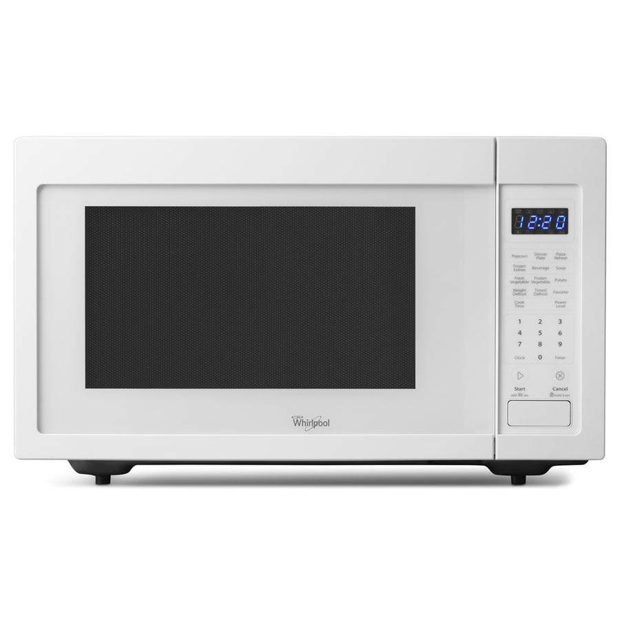 Shop Whirlpool 1.6cu ft 1,200Watt Countertop Microwave (White) at