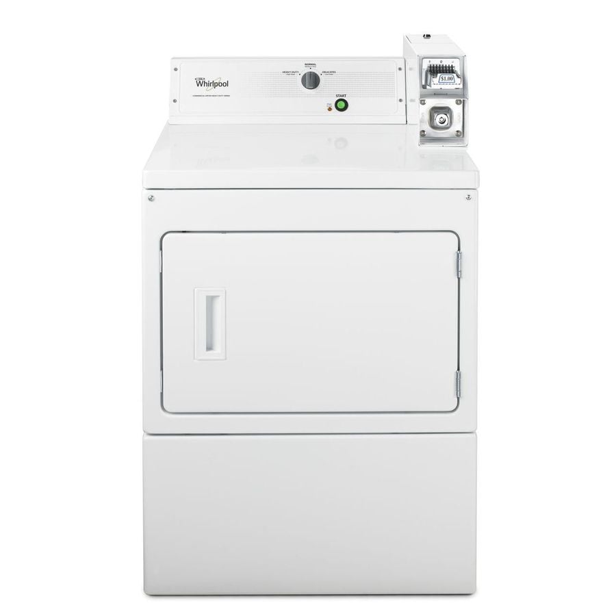 Shop Whirlpool 7.4cu ft CoinOperated Electric Commercial Dryer (White