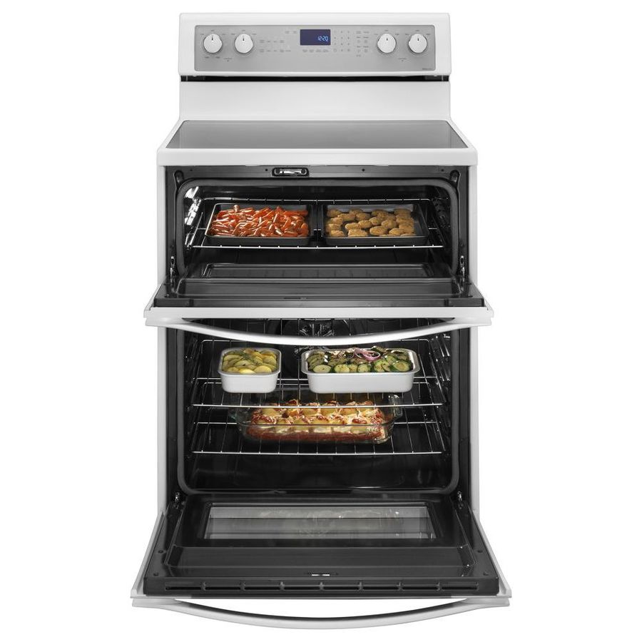 Whirlpool 30in Smooth Surface 5Element 4.2cu ft/2.5cu ft Self
