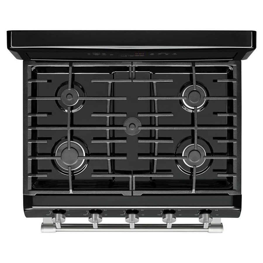 Maytag Gemini 30in 5Burner 3.9cu ft/2.1cu ft SelfCleaning Double