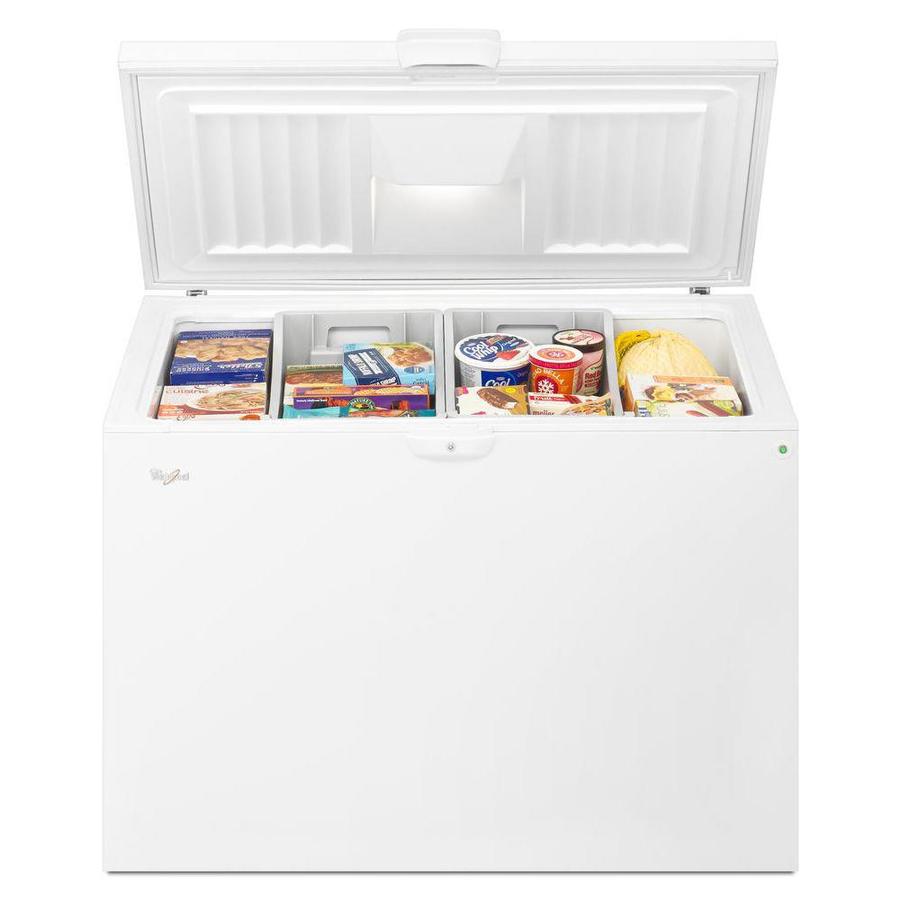 Whirlpool 14.8cu ft Manual Defrost Chest Freezer with Temperature