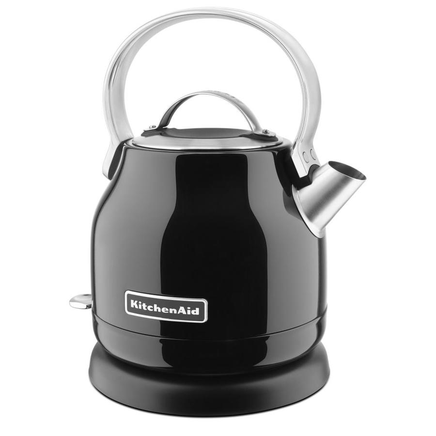 black electric kettle
