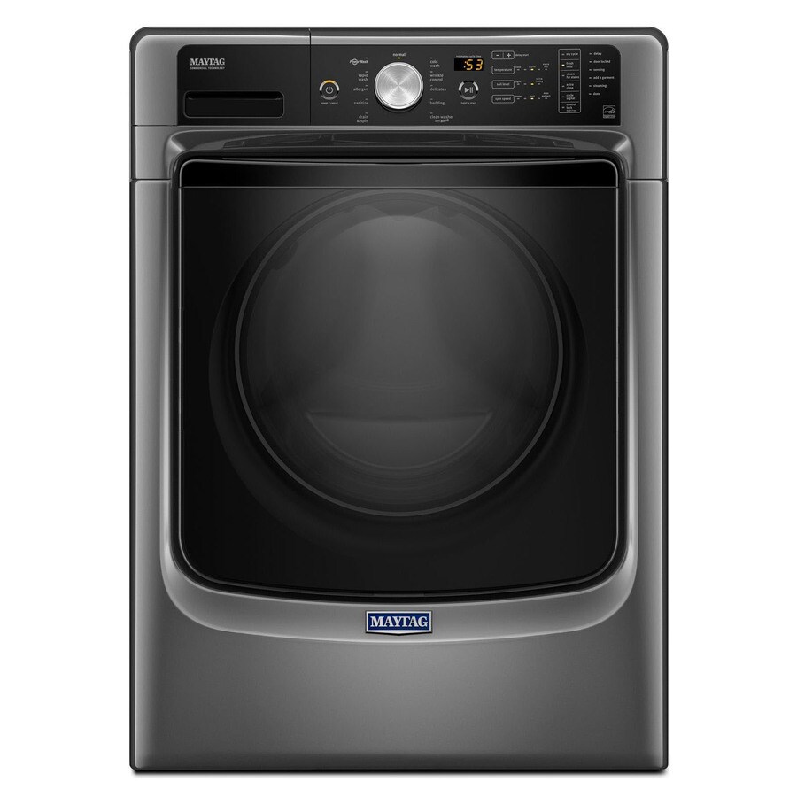 Maytag Fresh Hold 4.5cu ft HighEfficiency Stackable FrontLoad Washer