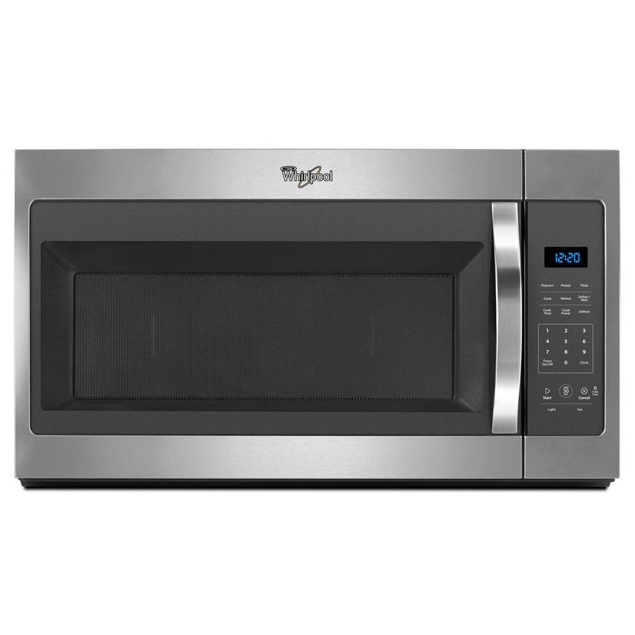 Shop Whirlpool 1.7cu ft OvertheRange Microwave (Stainless Steel