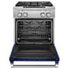 KitchenAid Self Cleaning Convection Single Oven Dual Fuel Range Cobalt