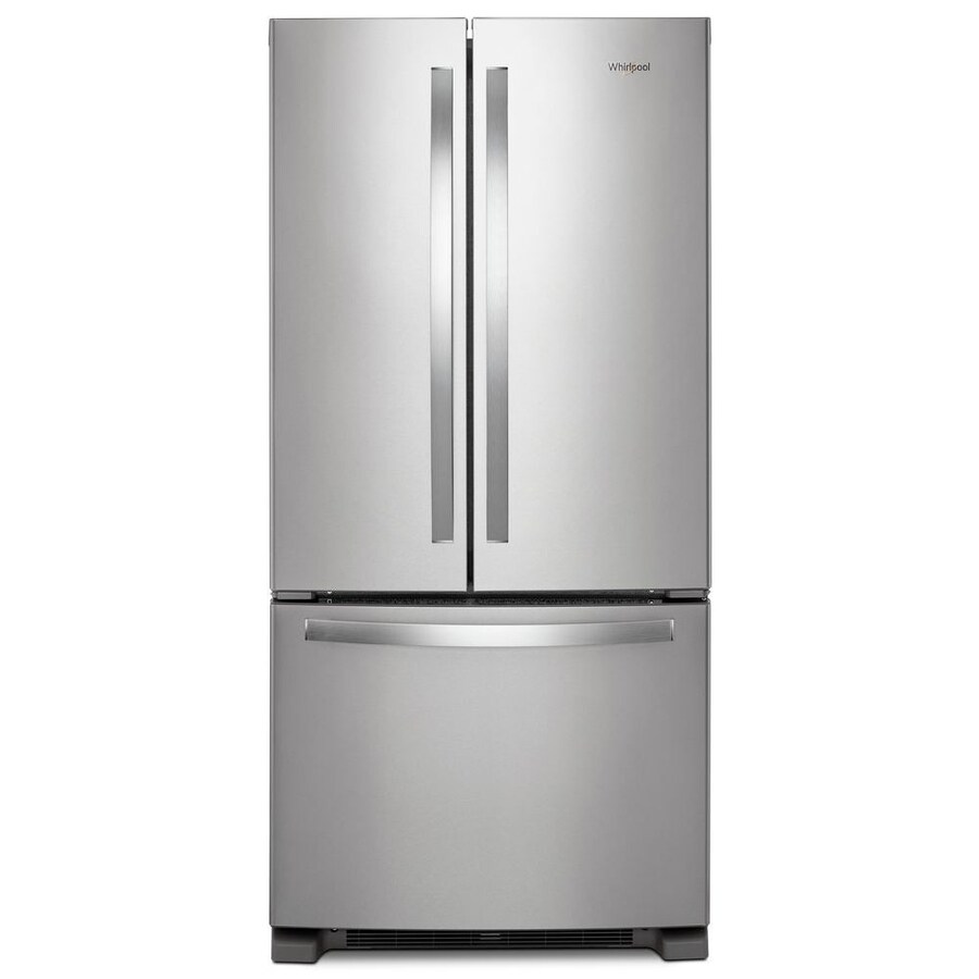 Whirlpool 22.1cu ft 3Door 33in French Door Refrigerator with Ice