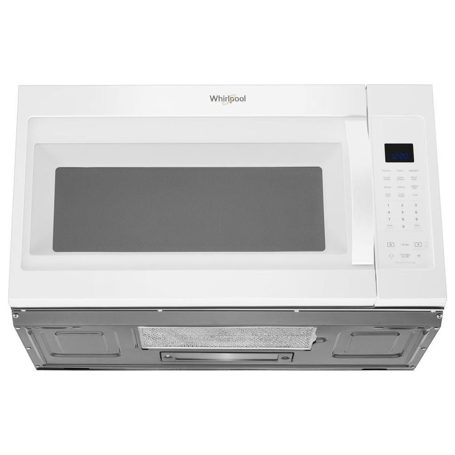 Whirlpool 1.9cu ft OvertheRange Microwave with Sensor Cooking White in the OvertheRange