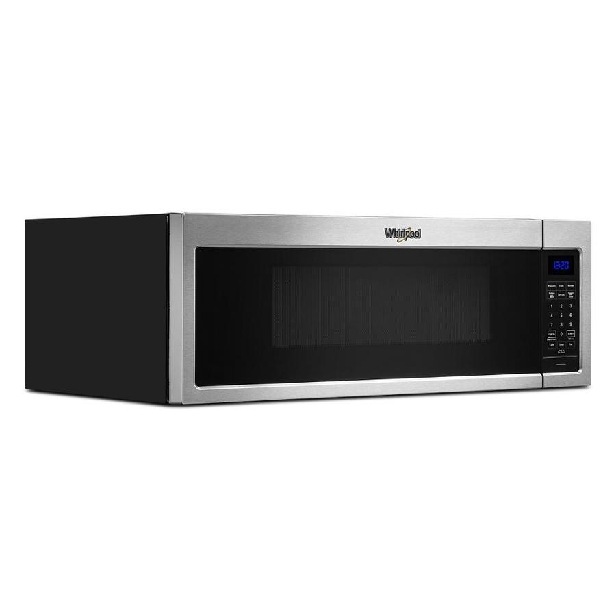 Whirlpool 1.1cu ft Low Profile OvertheRange Microwave Stainless