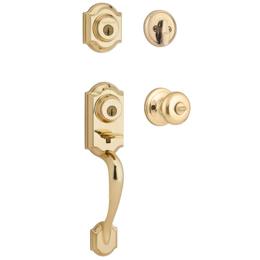 Kwikset Signatures Montara Polished Brass Smartkey SingleCylinder