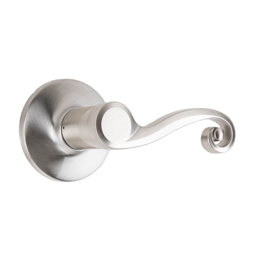 Gatehouse Savannah Satin Nickel Universal Passage Door Handle in the