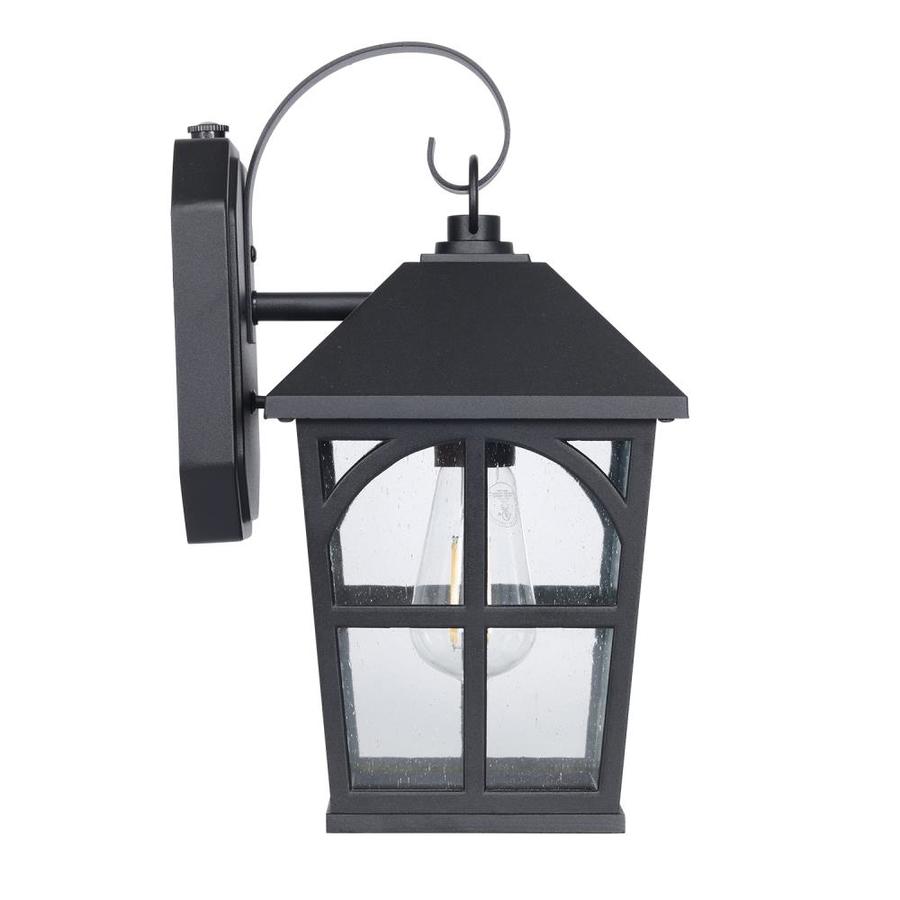 Honeywell 1431 In H Black Led Outdoor Wall Light In The Outdoor Wall Lights Department At