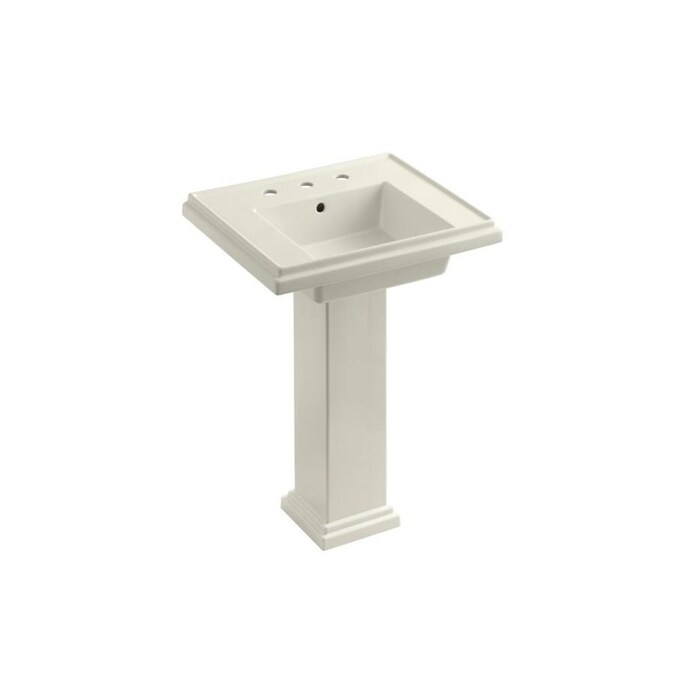 Kohler Tresham 34 625 In H Biscuit Fire Clay Pedestal Sink Combo The Sinks Department At Com - Towel Bar For Kohler Pedestal Sink Kohler Tresham 34 625 In H Biscuit Fire Clay Pedestal Sink Combo The Sinks Department At Com - Towel Bar For Kohler Pedestal Sink