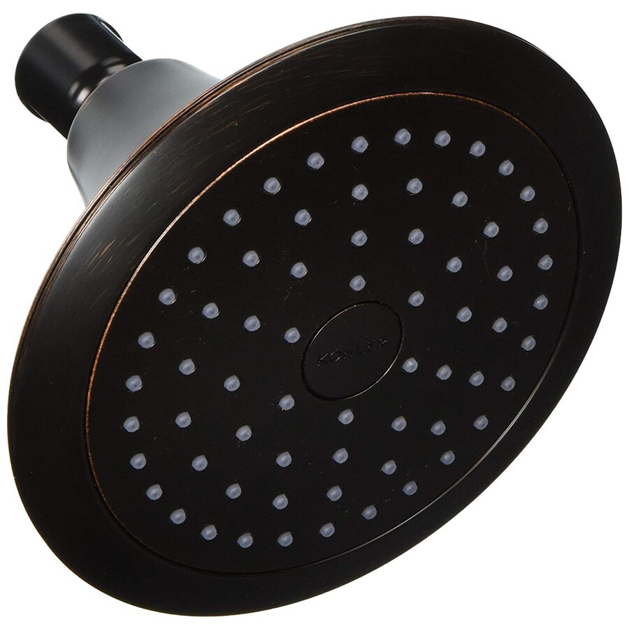 Kohler Forte Oil Rubbed Bronze 1 Spray Shower Head In The Shower Heads Department At 8532