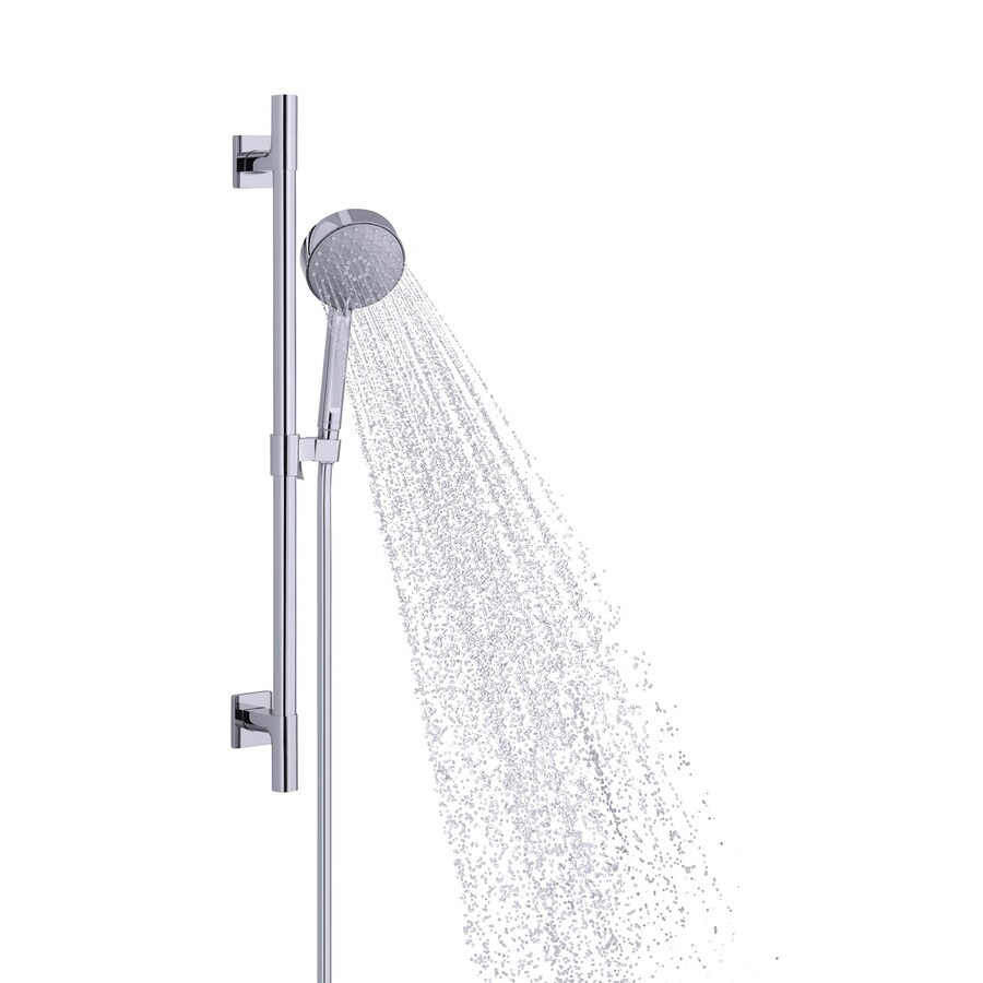 Kohler Awaken Polished Chrome 3 Spray Handheld Shower 2 Gpm 76 Lpm In The Shower Heads 1301