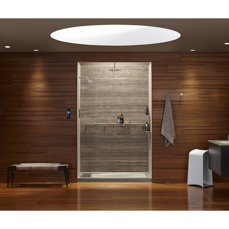 KOHLER Choreograph 32in x 96in Ice Grey Shower Surround Side Wall