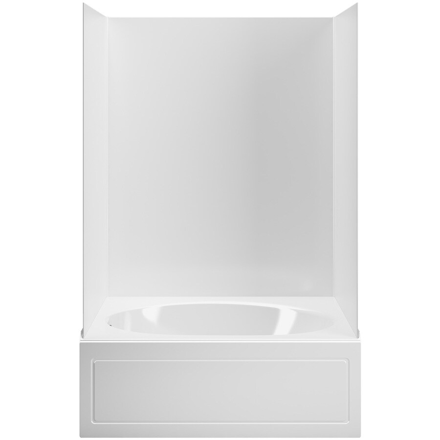 KOHLER Choreograph Almond Onepiece Shower Wall Surround 60in