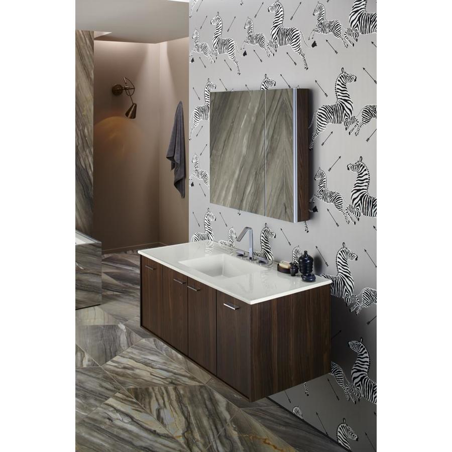 Kohler Verdera 34 In X 30 In Rectangle Recessed Mirrored Medicine Cabinet In The Medicine Cabinets Department At Lowes Com