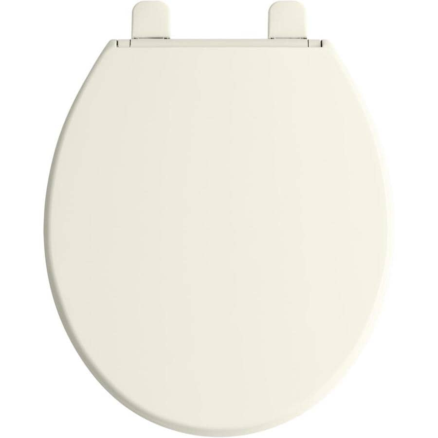 KOHLER Brevia Biscuit Round Slow-Close Toilet Seat In The Toilet Seats ...