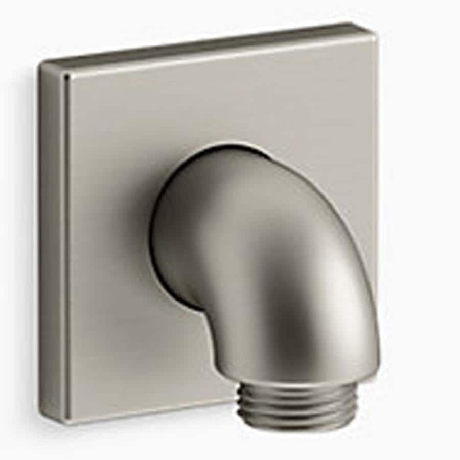 Kohler 1 37 In Vibrant Brushed Nickel Shower Faucet Elbow In The Bathroom Shower Faucet Accessories Department At Lowes Com