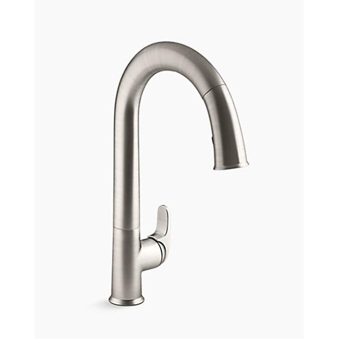 KOHLER Sensate Kitchen Faucet with KOHLER Konnect and VoiceActivated Technology in the Kitchen