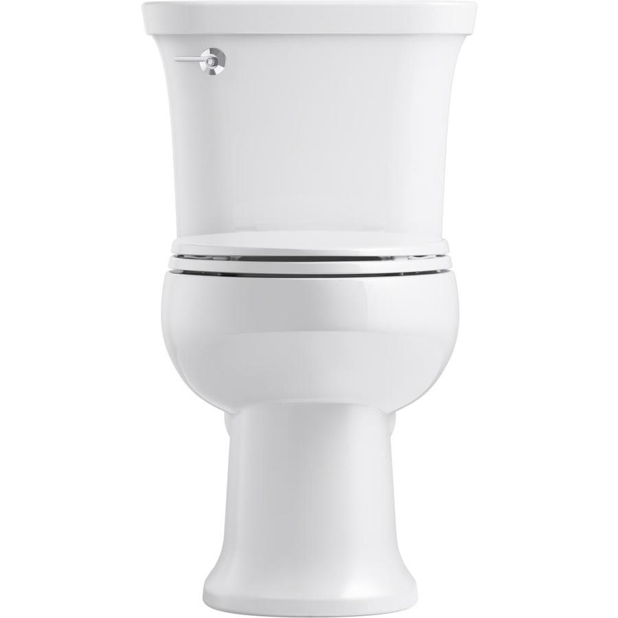 American Standard Clean White Watersense Dual Flush Elongated Chair Height 2 Piece Toilet 12 In Rough In Size In The Toilets Department At Lowes Com