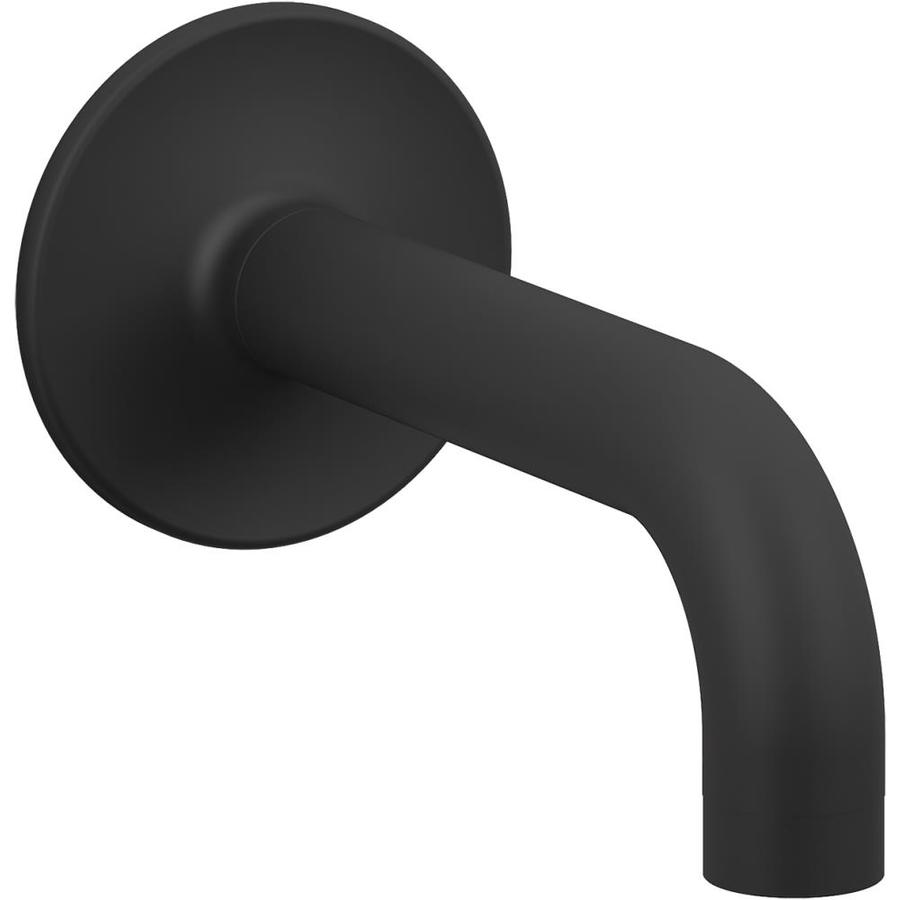 KOHLER Matte Black Bathtub Spout in the Bathtub Spouts department at