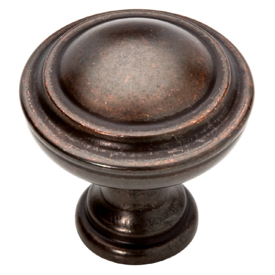 Shop Brainerd Statuary Bronze Round Cabinet Knob At