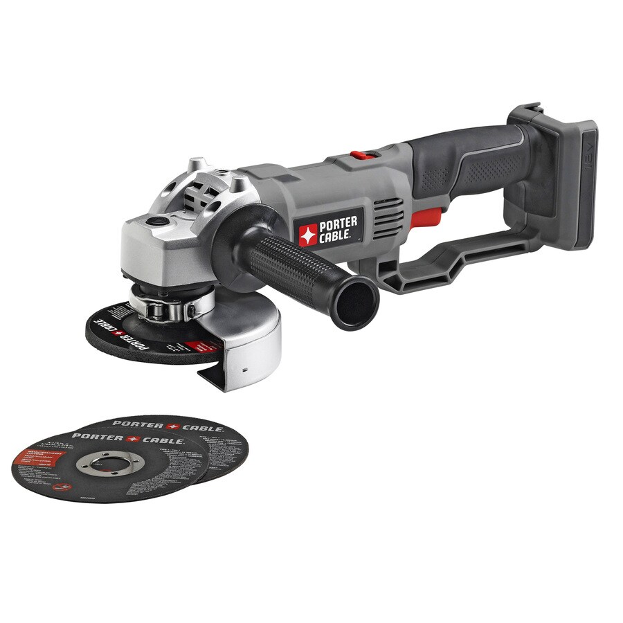 PORTER-CABLE 4.5-in 18-Volt Cordless Angle Grinder In The Angle ...