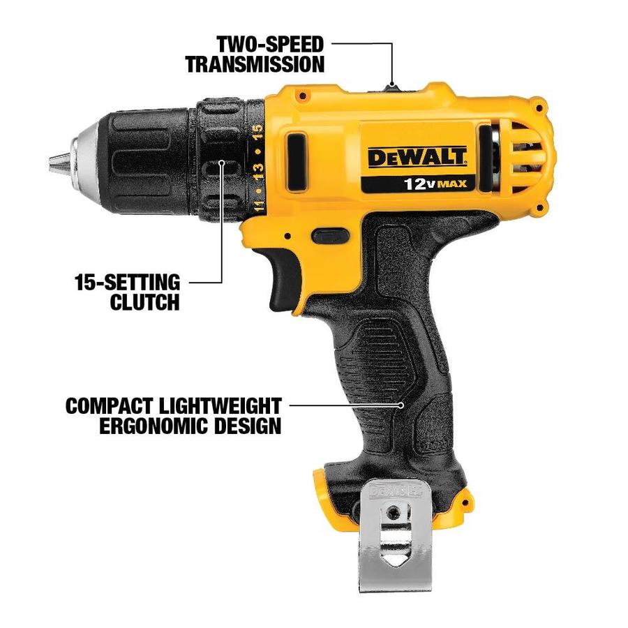 dewalt 12v drill kit