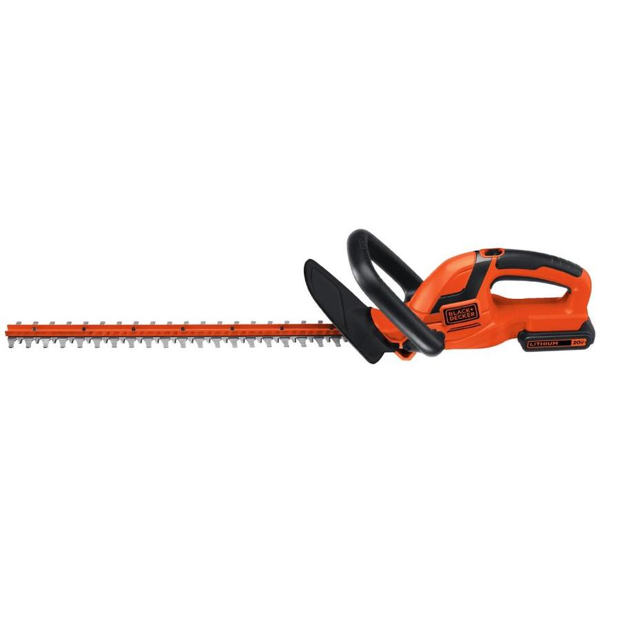 dewalt 20v hedge trimmer lowes