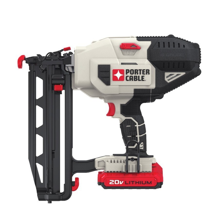 PORTERCABLE 2.5in 16Gauge 20Volt Max Cordless Finish Nailer in the Nailers department at