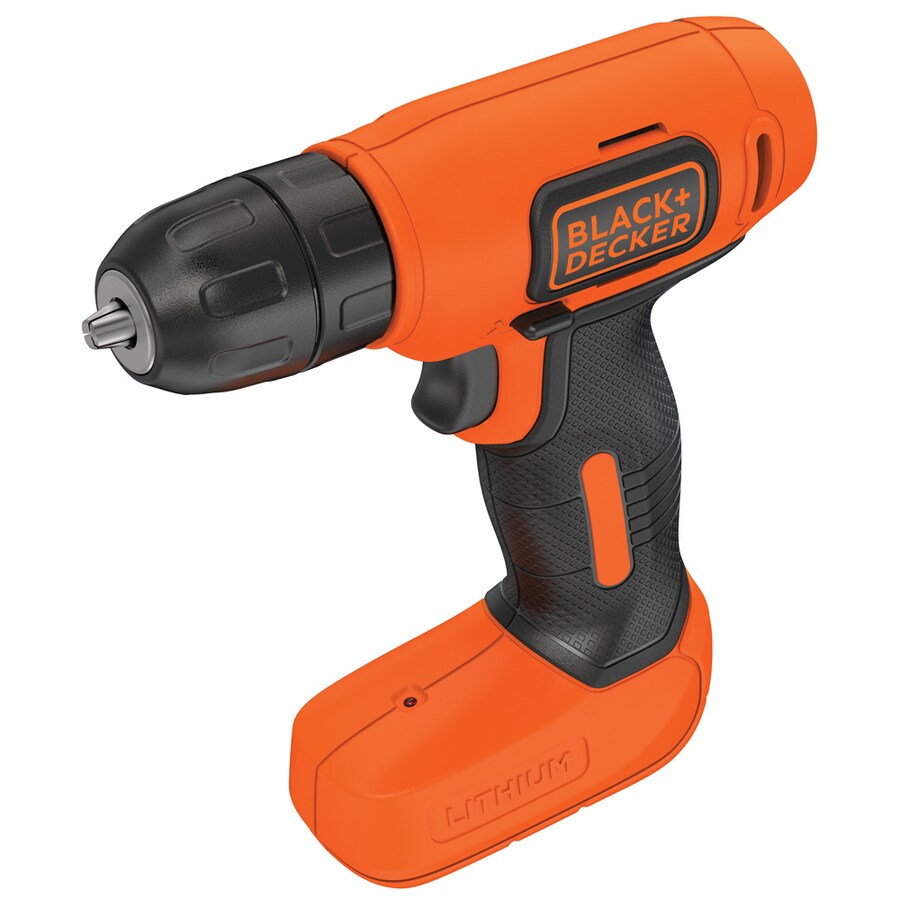 black and decker drill light on but not working