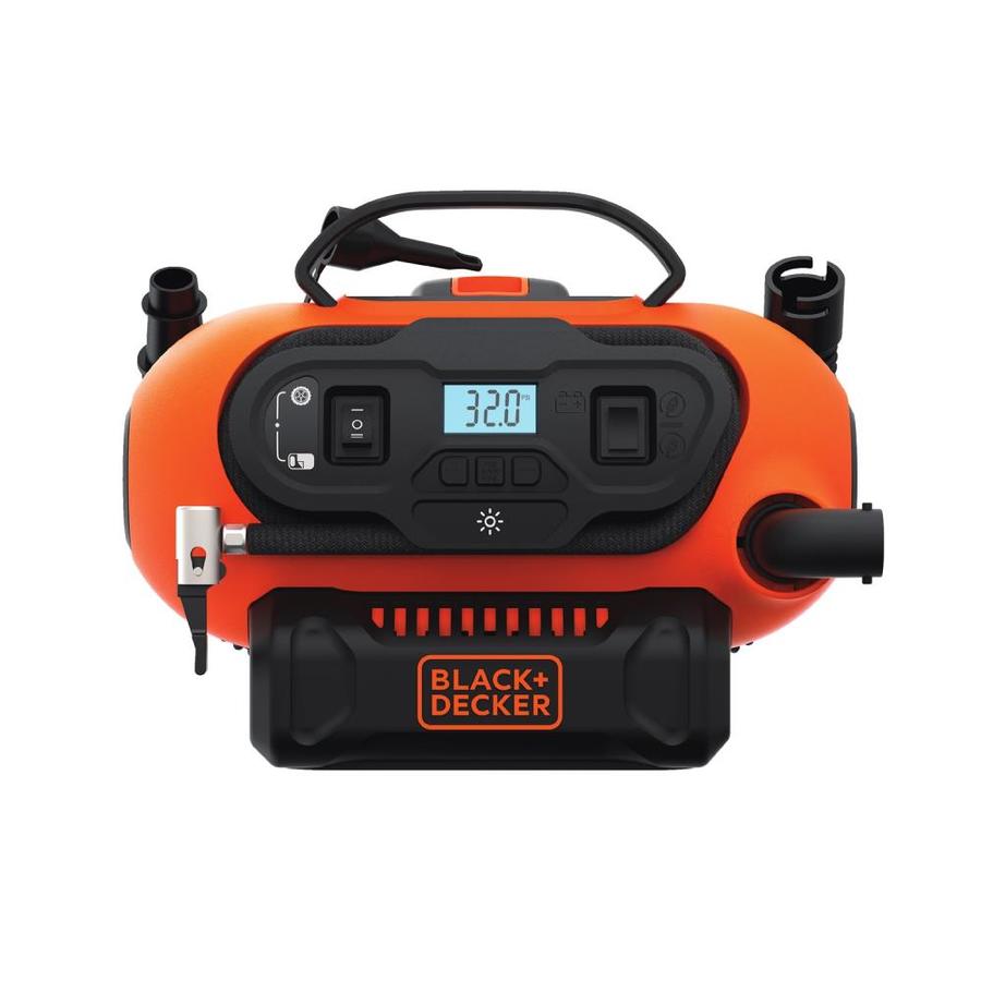 BLACK+DECKER 120 Lithium Ion (LiIon) Air Inflator (Power Source