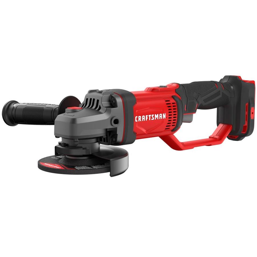 Craftsman V20 4 5 In 20 Volt Max Trigger Switch Cordless Angle Grinder In The Angle Grinders Department At Lowes Com