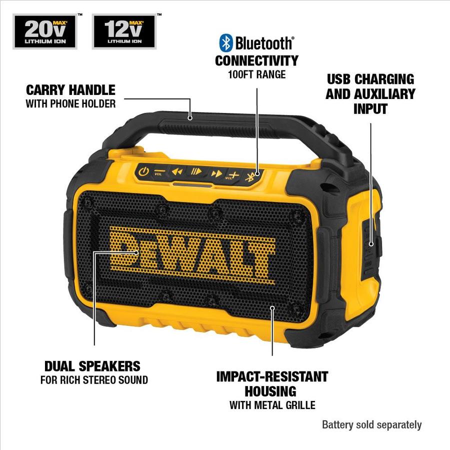 dewalt speakers