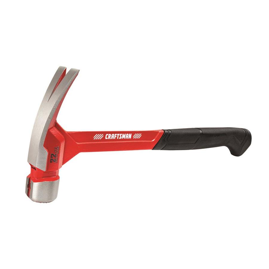 CRAFTSMAN 22oz Milled Face Steel Head Steel Framing Hammer in the
