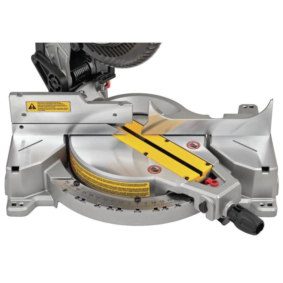 DEWALT 10in 15Amp Single Bevel Compound Corded Miter Saw in the Miter